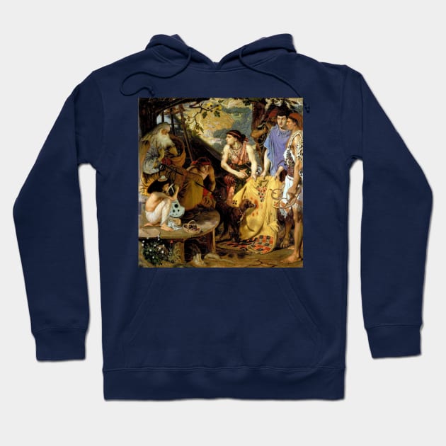 The Coat of Many Colors - Ford Maddox Brown Hoodie by forgottenbeauty